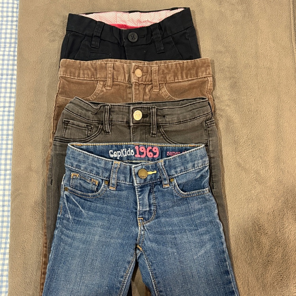 SOLD!! Must-Have Kids Pants Bundle: Gap Jeans, H&M & Comfy School Pants!